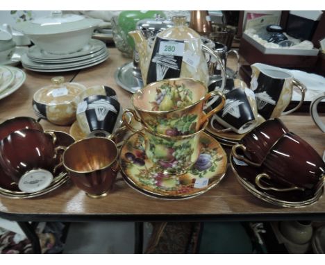 A selection of tea cups and saucers