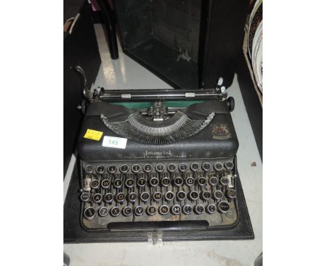 An imperial typewriter Model T
