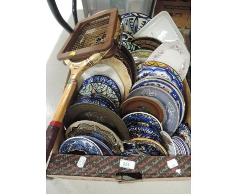 A selection of ceramic plates
