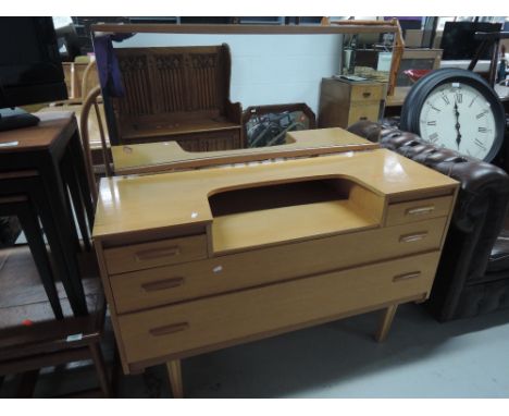 A mid 20th Century Lebus dressing table, light stain