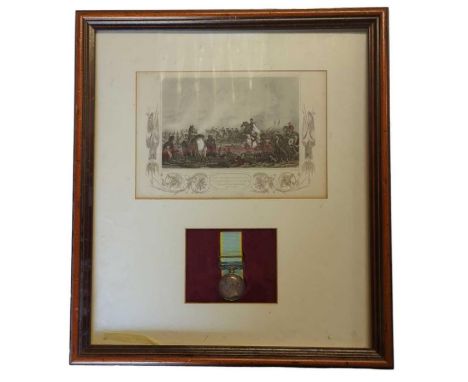 CRIMEA MEDAL named to The Honble A K H Legge Midm HMS Diamond  (Legge was the son of the 4th Earl Dartmouth)  now mounted in 