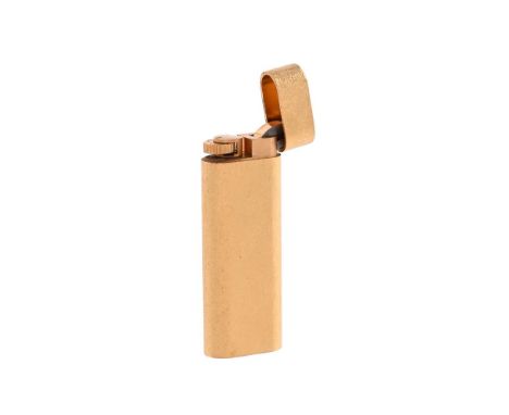 Cartier Vintage Gold Textured Lighter Available For Immediate Sale At  Sotheby's