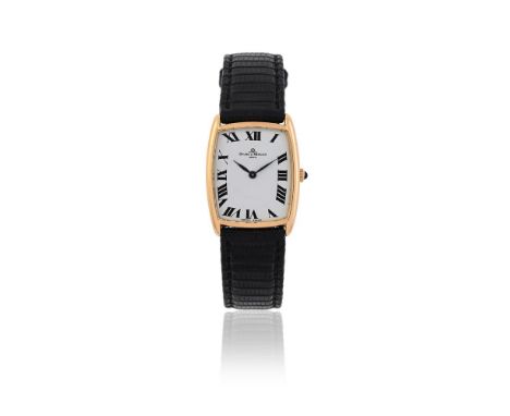 
	
		BAUME &amp; MERCIER, REF. 37061
		AN 18 CARAT GOLD COLOURED WRIST WATCH, NO. 470802
		Movement: Cal. BM 775, manual wind