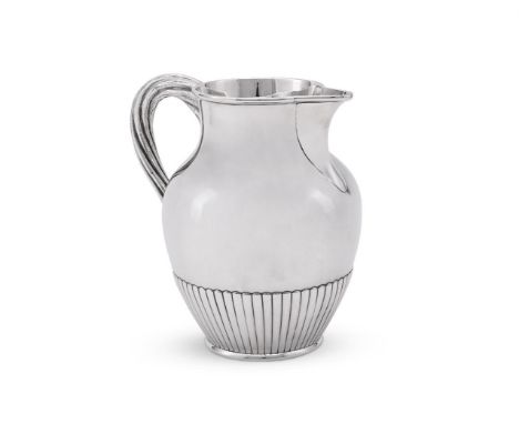 
	
		AN AMERICAN SILVER JUG
		BIGELOW, KENNARD &amp; CO., STERLING, CIRCA 1900
		The half lobed body with a branch loop handl