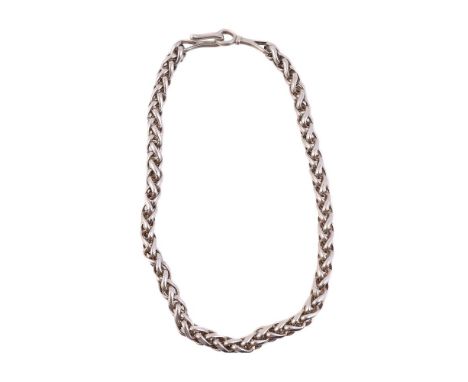 
	
		VIVIANNA TORUN BULOW-HUBE FOR GEORG JENSEN, No 294, A SILVER NECKLACE 
		LONDON 2000
		The necklace with polished interl