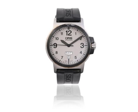 
	
		ORIS, BC3 ADVANCED, REF. 7641-43
		A STAINLESS STEEL WRIST WATCH WITH DAY AND DATE, NO. 30-43860
		Movement: Cal. 735, a