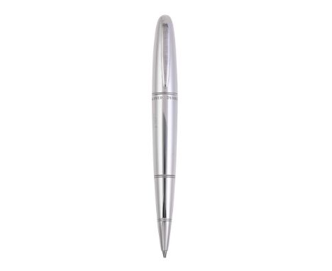 
	
		ALFRED DUNHILL, TORPEDO, A SILVER PENCIL  
		Cap and Barrel: Polished silver cap and barrel, stamped 925 with common con