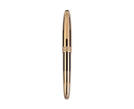 
	
		MONTBLANC, MEISTERSTÜCK 
		A TWO TONE FOUNTAIN PEN, CIRCA 2005
		Cap and Barrel: two tone striated cap and barrel, the c