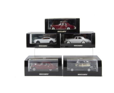 Minichamps 1:43 Scale Models, including Bentley S2, Bentley Continental T, Bentley Continental Supersports and nine others, i