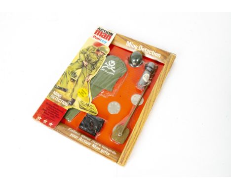 Vintage Palitoy Action Man Mine Detection Uniform, Cat No.34164, sealed on original card, E, packaging G-VG
