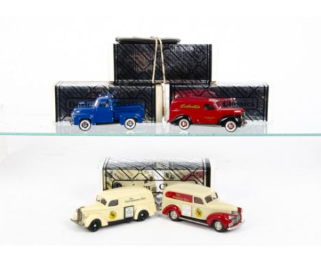 Durham Classics 1/43 White Metal Models, 53 Ford F100 Pick-Up, 41 Chevrolet Panel Delivery Van ~Labatt~s~, 39 Ford Panel Deli