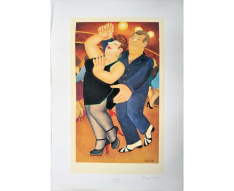 Beryl Cook (British born 1926-2008) -&nbsp; Dirty Dancing - A 2008 signed print in colours published by Alexander Gallery Pub