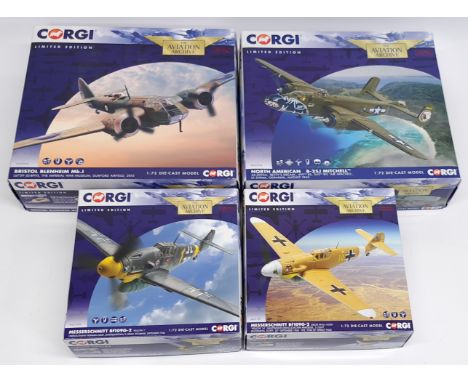 Corgi Aviation Archive Limited Edition, 1:72 scale, a boxed Aircraft&nbsp;group. &nbsp;Includes North American B-25J Mitchell