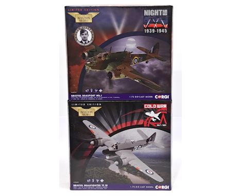 Corgi Aviation Archive Night Air War &amp; Cold War, 1:72 scale, a boxed Aircraft pair. &nbsp;Consisting of AA28901 Bristol B