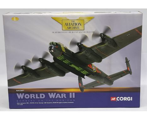 Corgi Aviation Archive World War II Bombers on the Horizon AA32607 Avro Lancaster MkI - W4783, 1:72 scale, Aircraft, boxed.&n