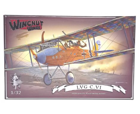 Wingnut Wings (New Zealand) a boxed 1:32 scale #32002 LVG C.VI which comes complete with information/instruction booklet &amp