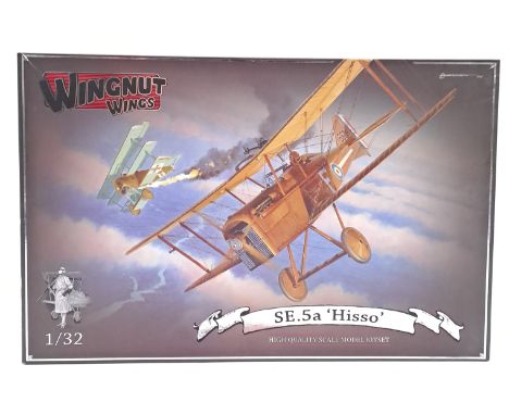 Wingnut Wings (New Zealand) a boxed 1:32 scale #32003 SE.5a "Hisso" which comes complete with information/instruction booklet