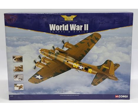 Corgi Aviation Archive World War II Europe &amp; Africa AA33301 Boeing B-17F Flying Fortress Memphis Belle, 1:72 scale, Aircr
