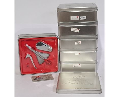 Gemini Jets Virgin Atlantic, 1:400 scale, an Aircraft group in Presentation Tins. &nbsp;Although unchecked for completeness c
