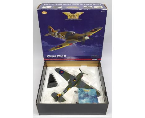 Corgi Aviation Archive AA35504 World War II Hawker Sea Hurricane 1B, No.880 Sqn. &nbsp;Fleet Air Arm, 1:32 scale Aircraft, bo