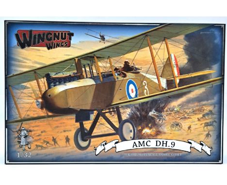 Wingnut Wings (New Zealand) a boxed 1:32 scale #32035 AMC DH.9 which comes complete with information/instruction booklet &amp