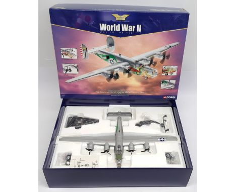 Corgi Aviation Archive AA34001 Consolidated B-24J Liberator &lsquo;The Dragon and his Tail, 1:72 scale Aircraft, boxed.&nbsp;