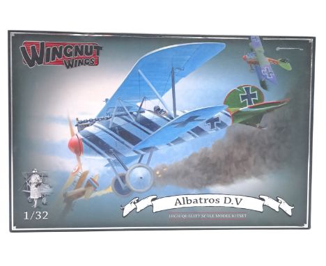 Wingnut Wings (New Zealand) a boxed 1:32 scale #32009 Albatros D.V which comes complete with information/instruction booklet 