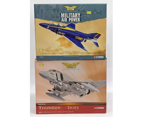 Corgi Aviation Archive Military Air Power &amp; Thunder in the Skies, 1:72 scale, a&nbsp;boxed Aircraft pair. &nbsp;Consistin