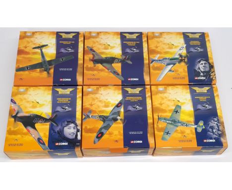 Corgi Aviation Archive Flying Aces, 1:72 scale, a boxed Aircraft&nbsp;group. &nbsp;Although unchecked for completeness condit