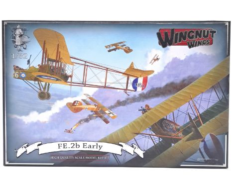 Wingnut Wings (New Zealand) a boxed 1:32 scale #32014 FE.2b Early Bi-plane which comes complete with information/instruction 