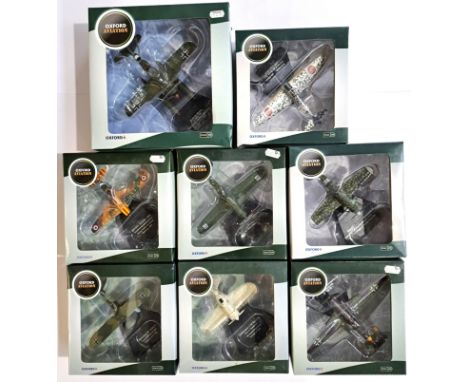Oxford Aviation (Front Line Fighters Series) a boxed group of 1/72 scale Military Aircraft which includes AC015 Kawasaki (Ton