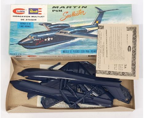 Revell Hidroavion Multijet Martin P6M Sea Master, 1:78 Scale, Aircraft Model Kit, boxed. &nbsp;Although unchecked for complet