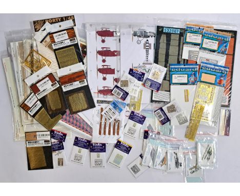 Wingnut Wings (New Zealand) a quantity of factory sealed 1:32 scale decal/detail sets produced by HGW Models (Czech), Eduard 