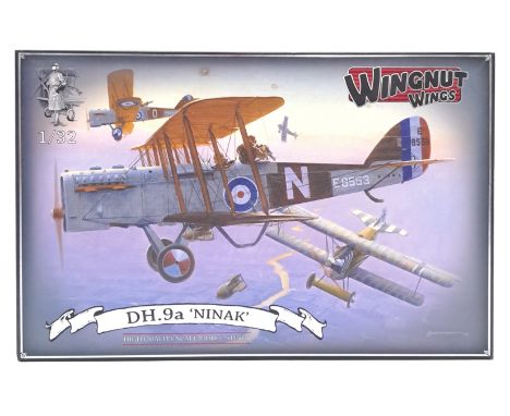 Wingnut Wings (New Zealand) a boxed 1:32 scale #32007 DH.9a "Ninak" which comes complete with information/instruction booklet