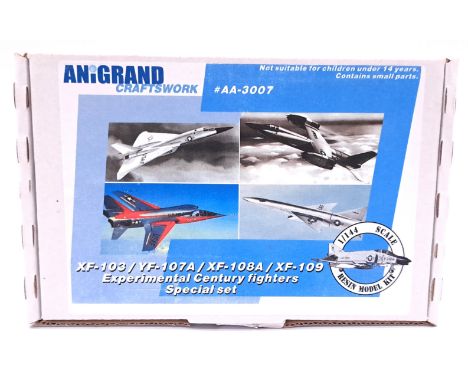 Anigrand Craftwork, a boxed 1:144 scale resin military aircraft kit comprising of ANIG3007&nbsp;Century Fighters Special set.