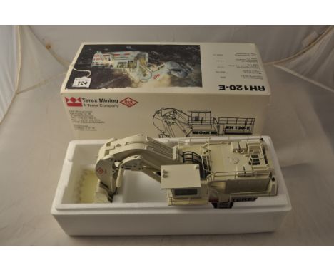 CONRAD MODEL 2771/02 TEREX RH120-E O&amp;K HYDRAULIC EXCAVATOR WITH BOX