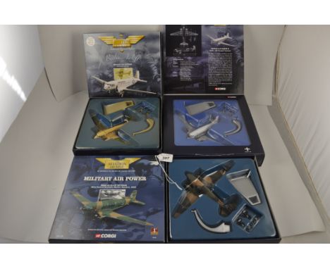 3 CORGI THE AVIATION ARCHIVE 47101 DOUGLAS C-47A SKYTRAIN USAF, 47112 DOUGLAS EC-47P SKYTRAIN 361ST TACTICAL ELECTRONIC WARFA