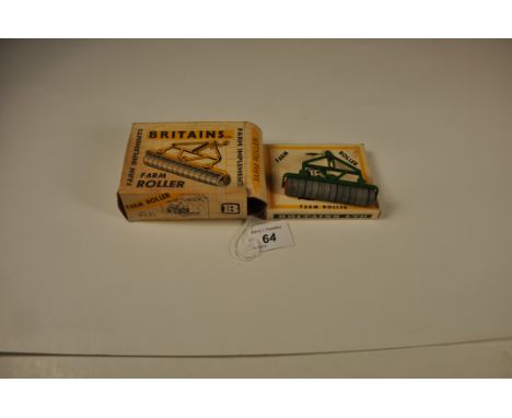 VINTAGE BRITAINS LTD 9533 FARM ROLLER IN ORIGINAL SHABBY BOX