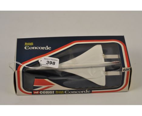 CORGI 650 BRITISH AIRWAYS CONCORDE WITH BOX