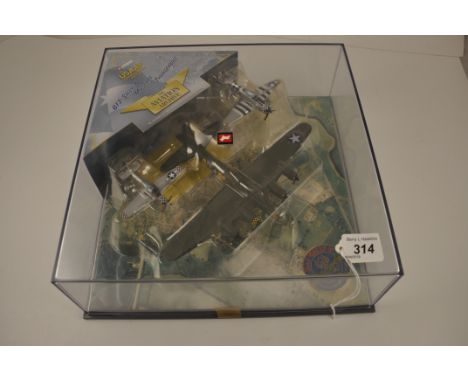 CORGI THE AVIATION ARCHIVE COMMEMORATIVE EDITION USAAF B17 SALLY B MUSTANG THUNDERBOLT IN PRESENTATION CASE 