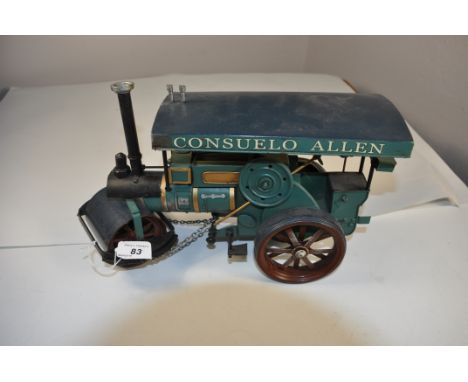 LARGE TIN PLATE MODEL CONSUELO ALLEN ROLLER 