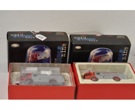 2 CORGI NINE DOUBLE NINE MODELS CC10304 AND CC10306 BOTH BOXED