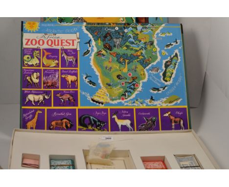 VINTAGE ARIEL GAME ZOO QUEST APPEARS COMPLETE WITH ORIGINAL BOX