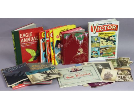 A vintage volume “The Bath Pictorial”; together with various other books &amp; family photographs, etc. 