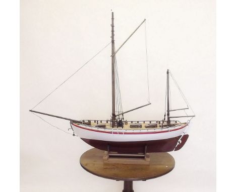 A large scale model of a sailing ship - 124cm