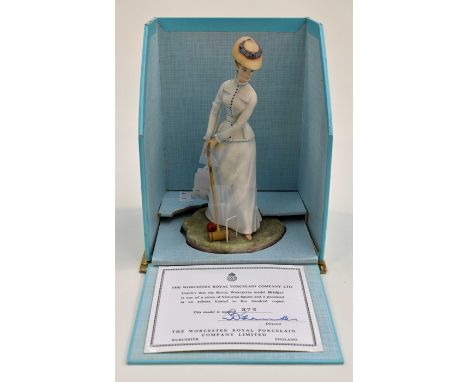 A boxed Royal Worcester figure 'Bridget' no 372/500