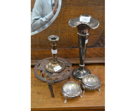 **AWAY - VENDOR WISHES TO COLLECT FROM ST CHADS SUTTON COLDFIELD ON 12.11.19 GL 31.10.19**&nbsp;Silver Candlestick, Silver Pl