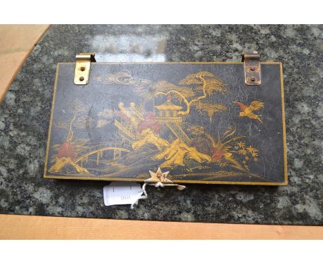 A Japanese decorated style Acme tie press