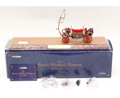 A boxed Corgi Queen Mother's Century 1900-2000, State Landau Coach and Horses, 37003.
