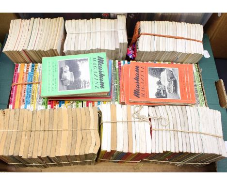 Measham Magazines, guide to used car values, from 1949-1953, one box, plus a large quantity of Glass's Guide books including 